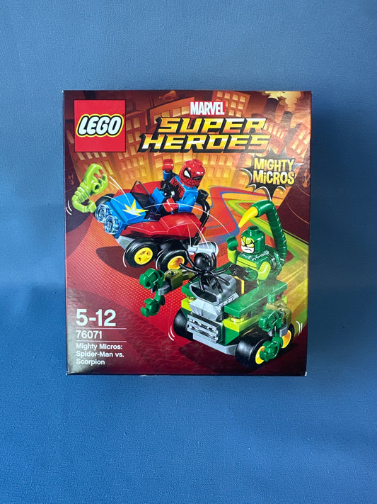 LEGO Super Heroes. Mighty Micros: Spider Man vs Scorpion. 76071