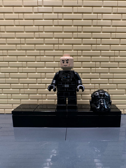 LEGO Star Wars minifigure. Imperial TIE Fighter Pilot - Printed arms. sw0632