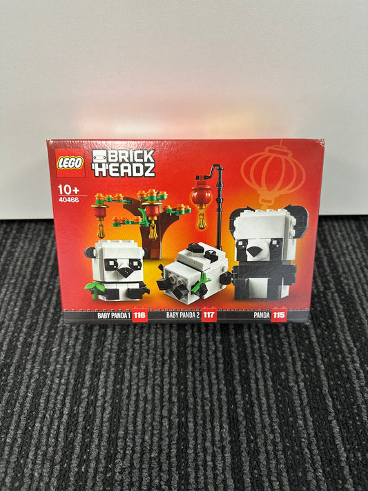 LEGO Brick Headz. Panda and baby panda. 40466
