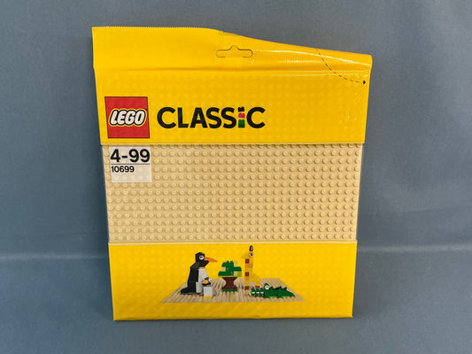 LEGO Baseplate. 32x32 Baseplate. Tan. 10699