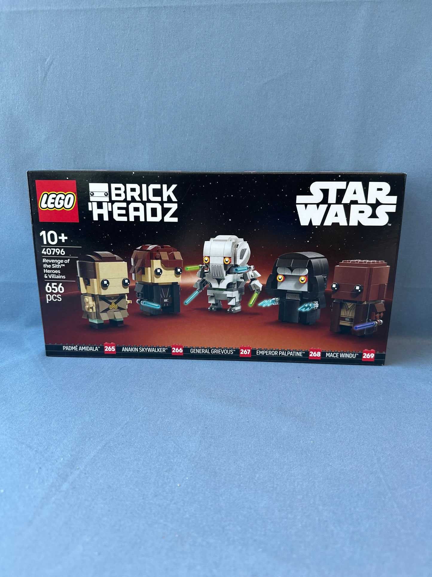 LEGO BrickHeadz. Star Wars. Revenge of the Sith Heroes & Villains. 40796