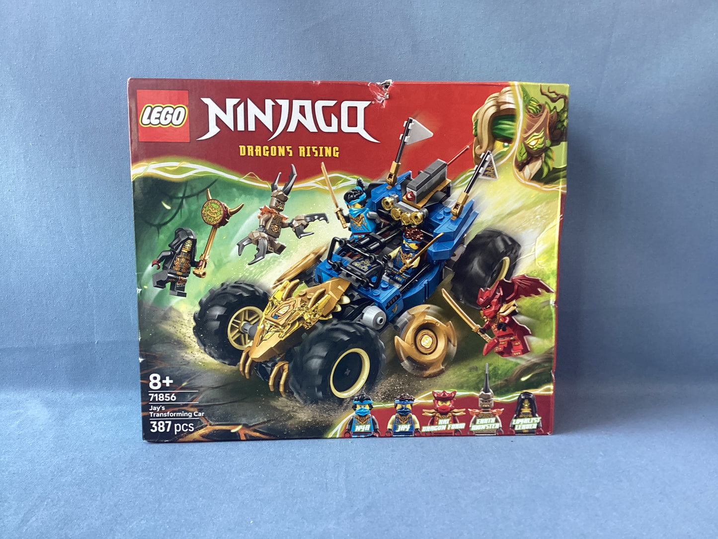 LEGO Ninjago. Jay’s Transforming Car. 71856 (damaged box)
