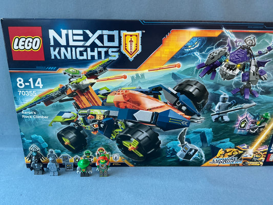 LEGO Nexo Knights. Aaron’s Rock Climber. 70355. Used