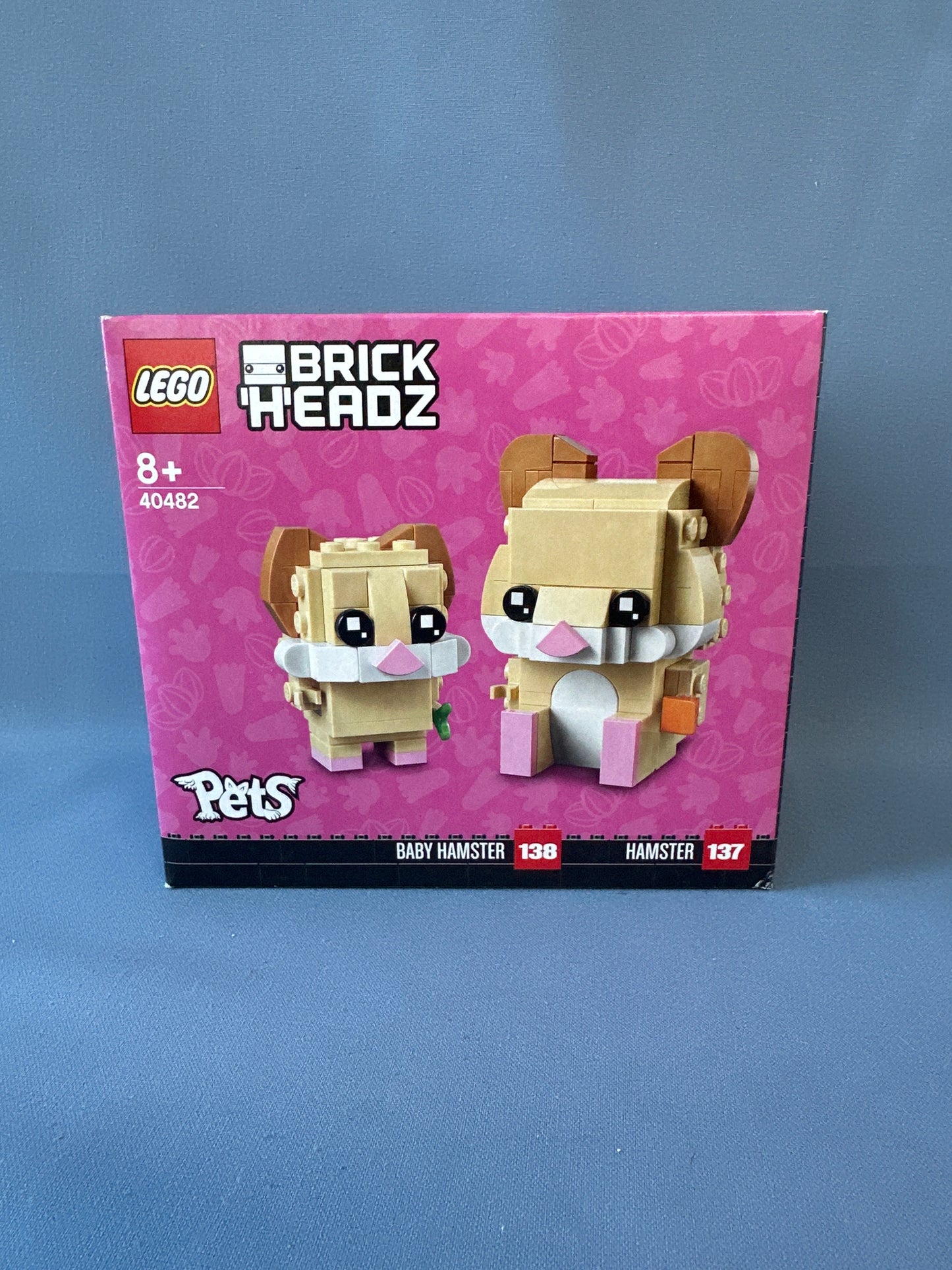 LEGO Brick Headz. Baby hamster and hamster. 40482