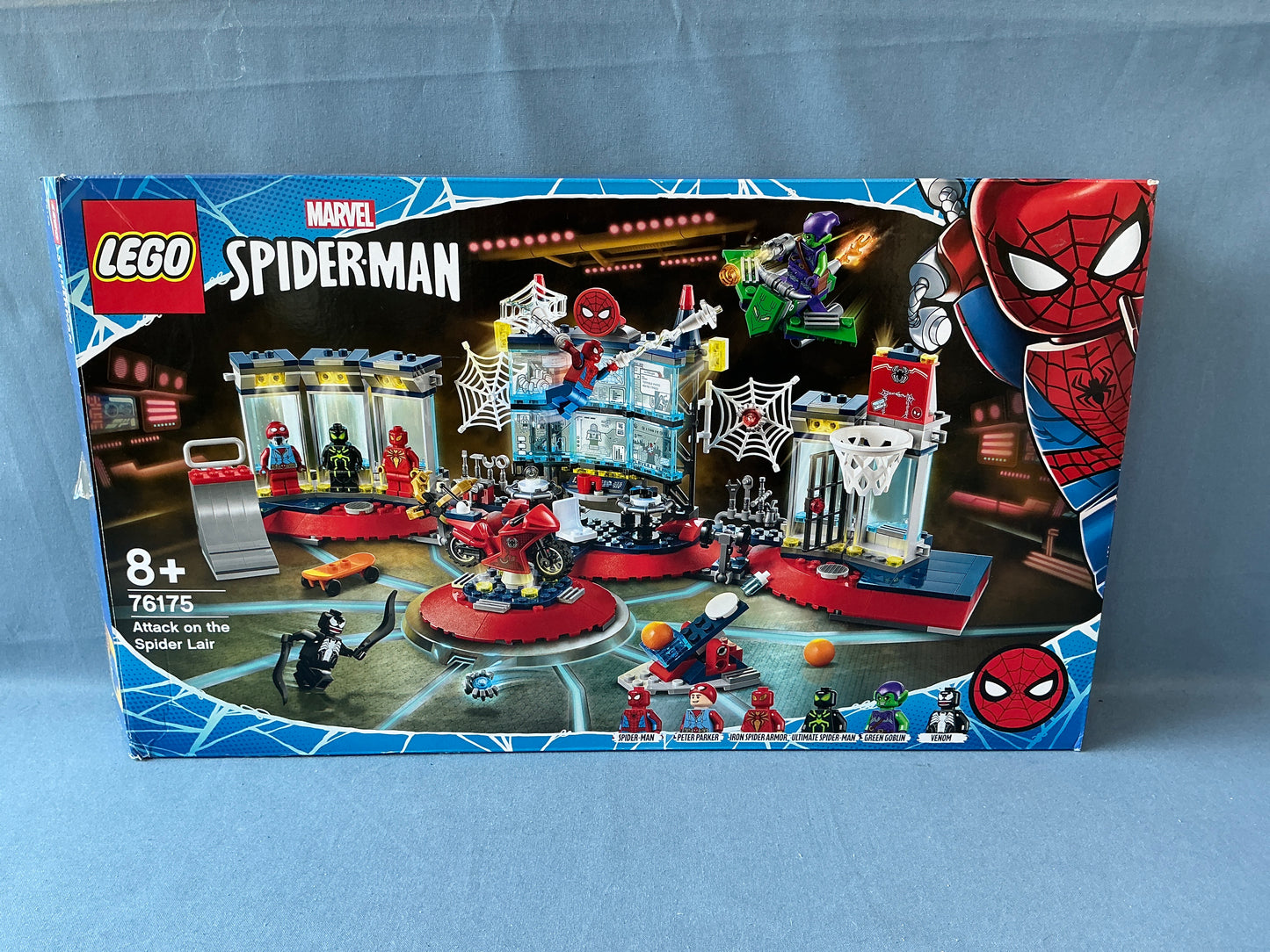 LEGO Super Heroes. Attack on the Spider Lair. 76175. (Used)