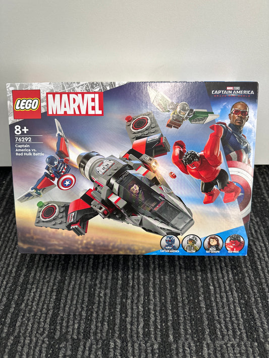 LEGO Captain America vs. Red Hulk Battle. 76292.