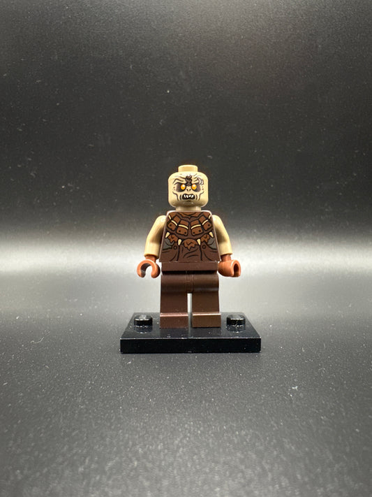 LEGO Lotd of the Rings minifigure. Mordor orc - bald. lor024