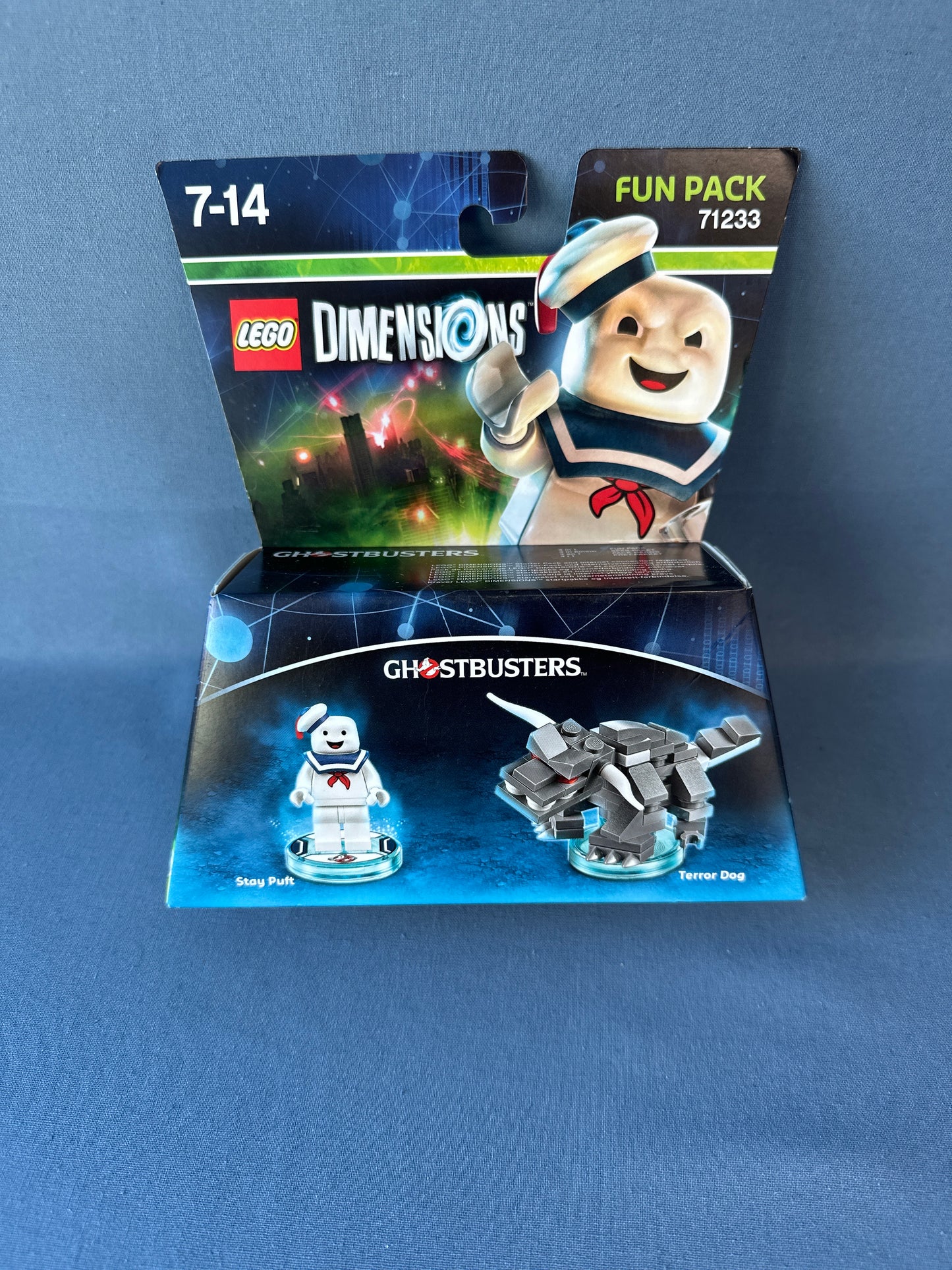 LEGO Dimensions. Fun Pack - Ghostbusters (Stay Puft Bibendum Chamallow and Terror Dog). 71233
