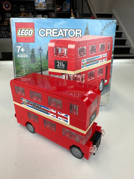 LEGO Creator. Mini London Bus. 40220. Used