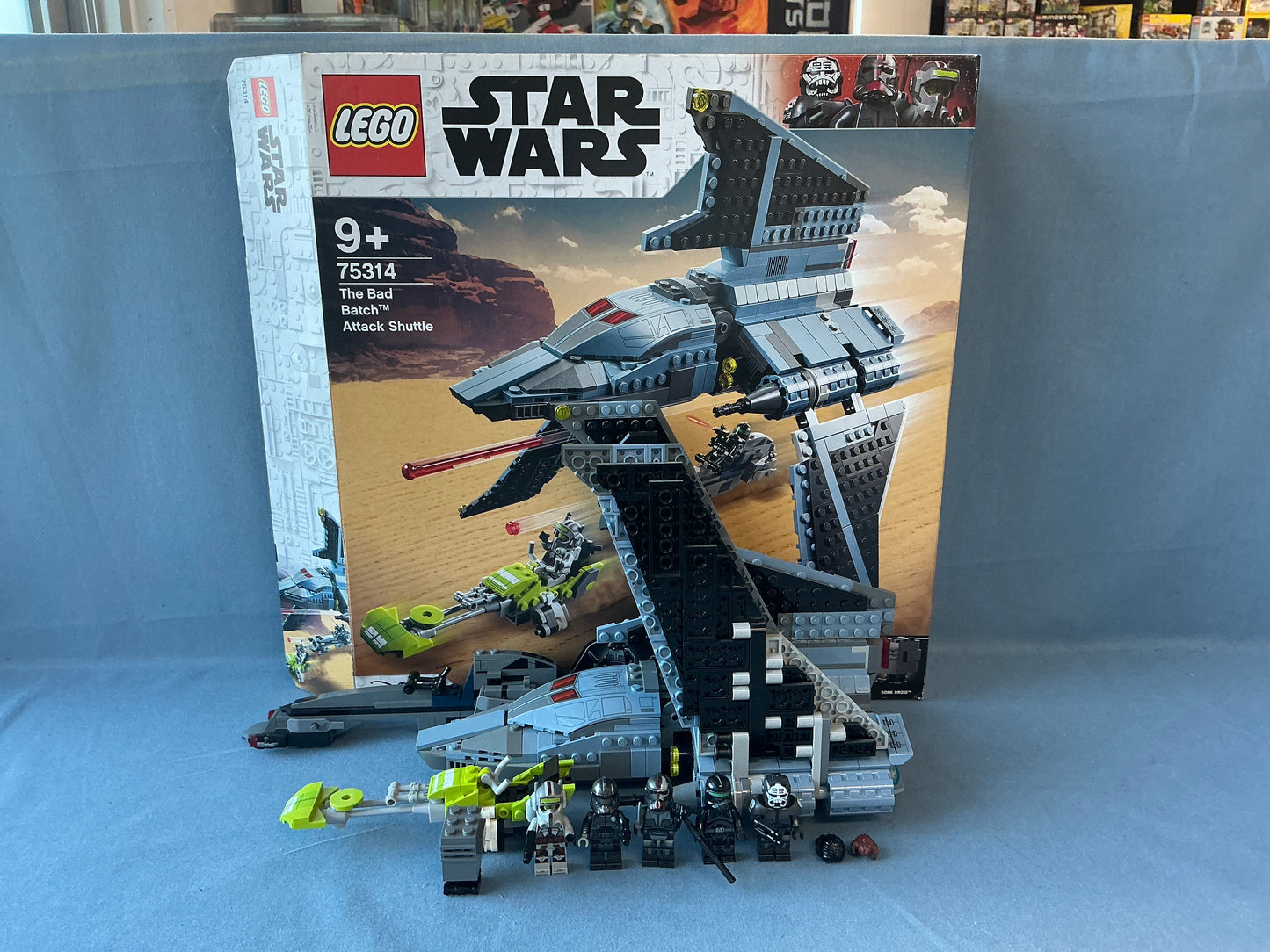 LEGO Star Wars. The Bad Batch Attack Shuttle. 75314. Used