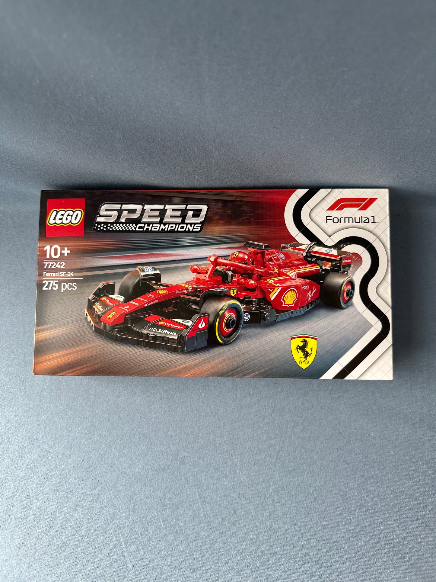 LEGO Speed Champions. Ferrari SF-24 F1 race car. 77242