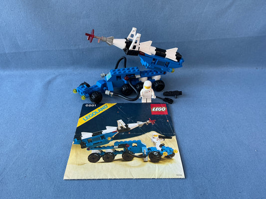 LEGO Classic Space. Lunar Rocket Launcher. 6881. (Used)