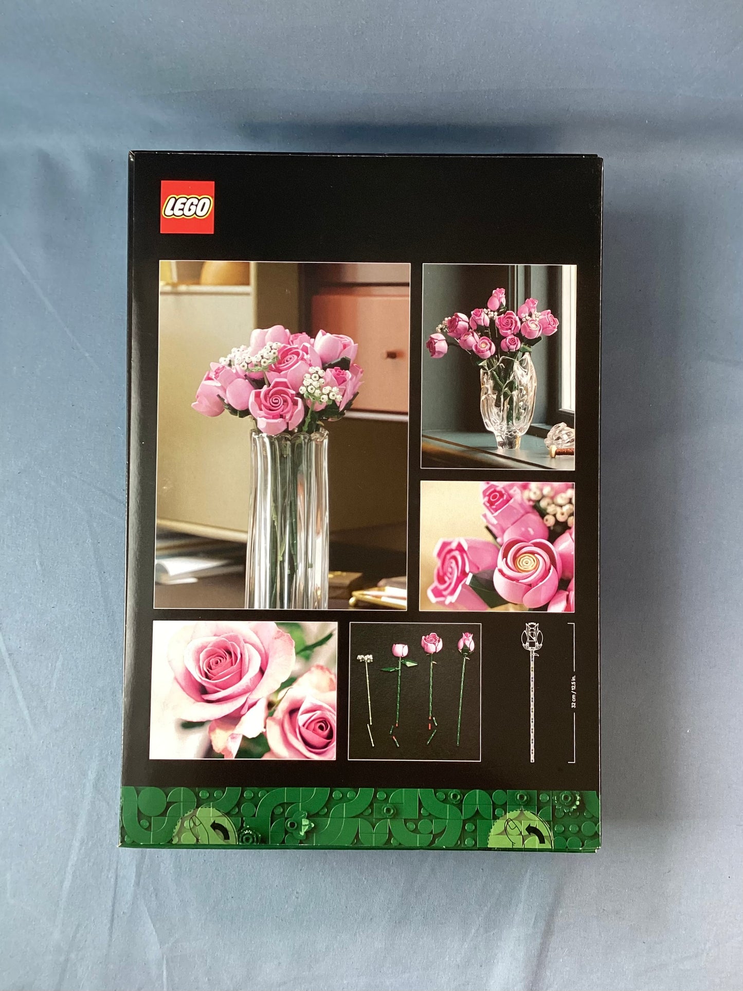 LEGO. Botanicals. Bouquet of Pink Roses. 10374