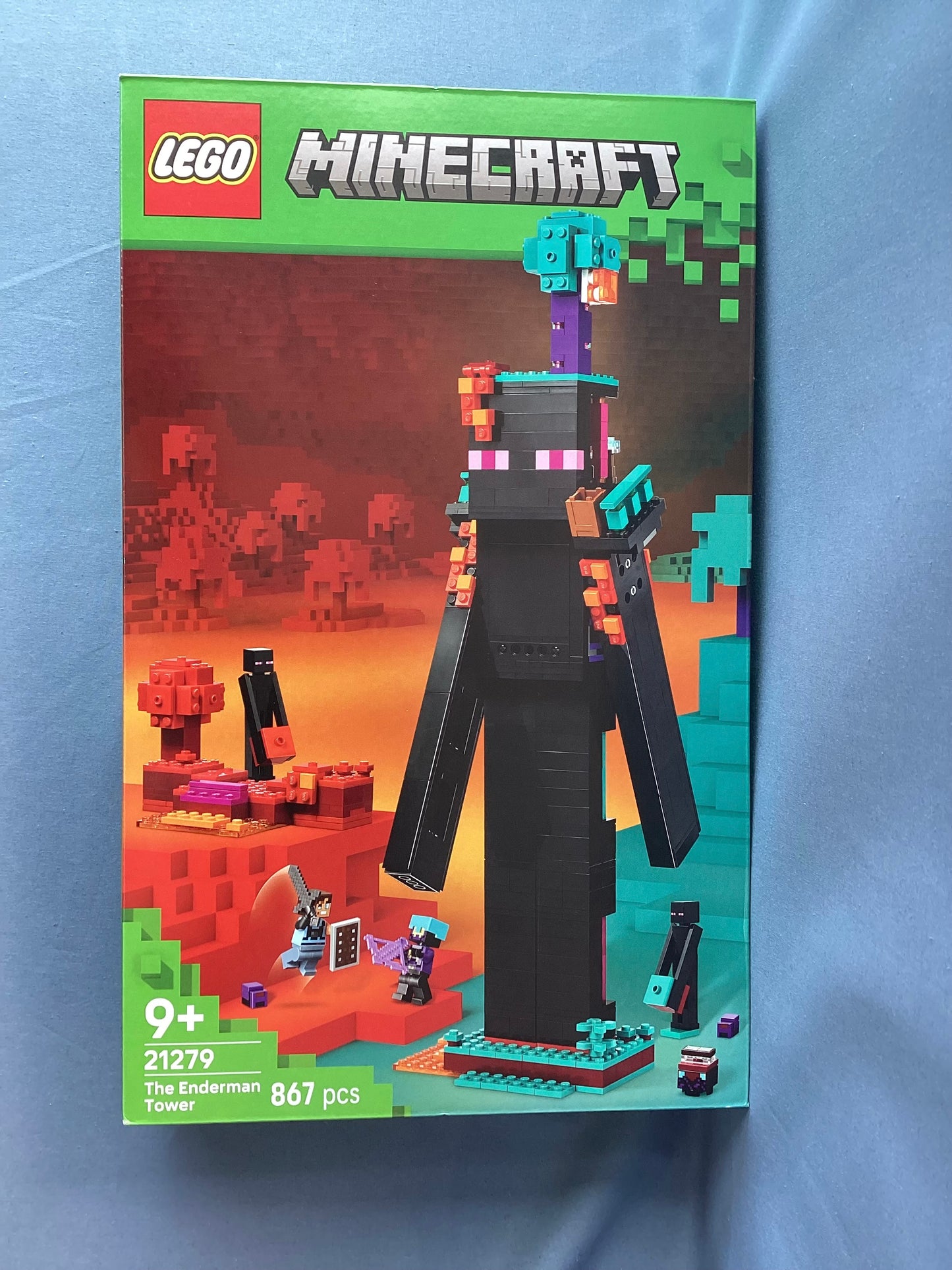 LEGO. Minecraft. The Enderman Tower. 21279