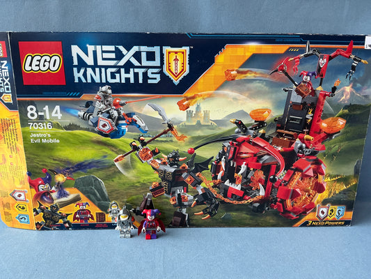 LEGO Nexo Knights. Jestro’s Evil Mobile. 70316. (Used)