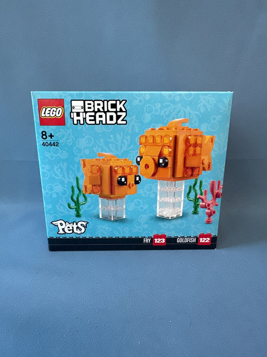 LEGO Brick Headz. Fry and goldfish. 40442.