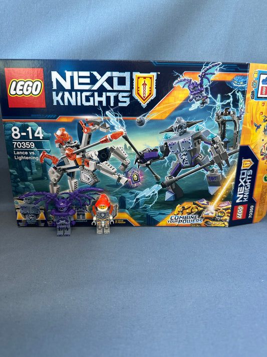 LEGO Nexo Knights. Lance vs Lightening. 70359. (Used)