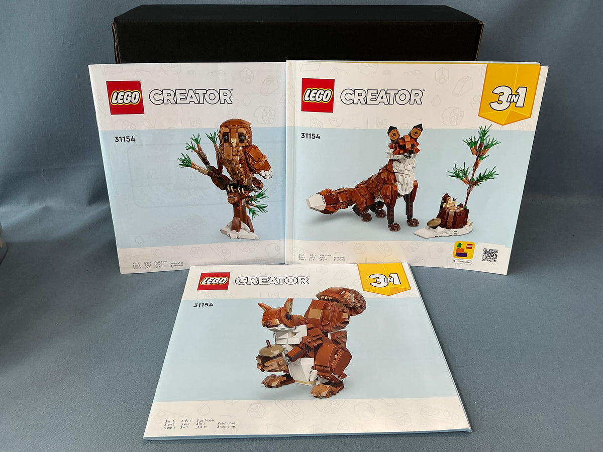 LEGO Creator 3 in 1. Forest Animals. Red Fox. 31154. Used