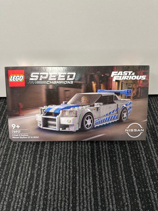 LEGO Speed Champions.  2 fast n 2 furious Nissan Skyline GT R. 76917