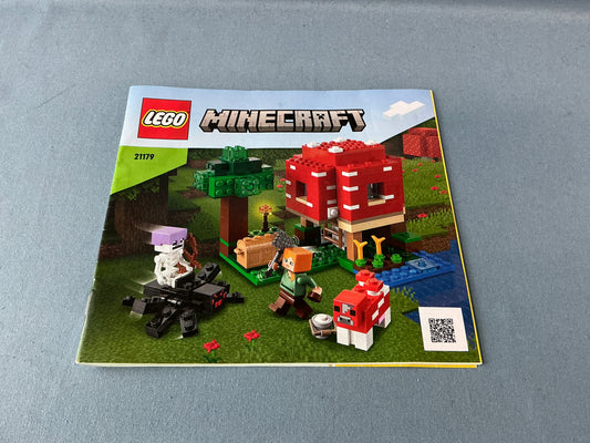 LEGO Minecraft. The Mushroom House. 21179. (Used)