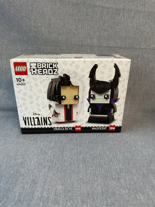 LEGO Brick Headz. Cruella De Vil and Maleficent Brick Headz. 40620.