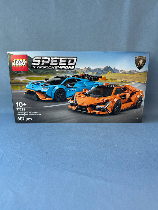 LEGO Speed Champions. Lamborghini Revuelto & Lamborghini Huracan STO. 77238
