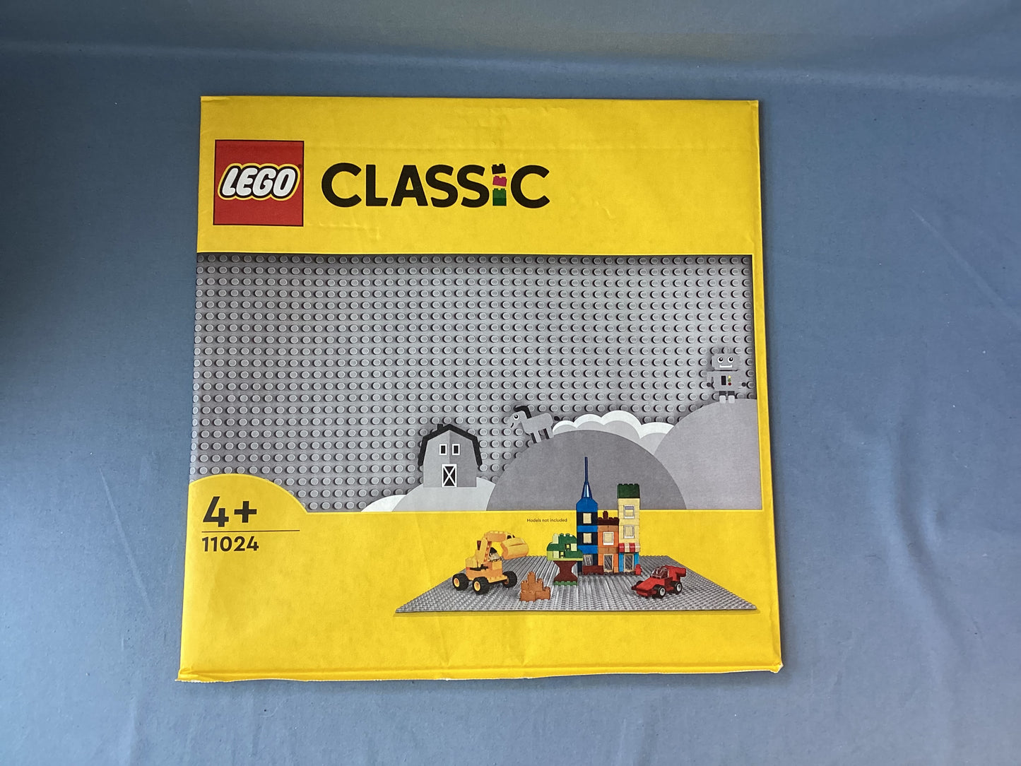 LEGO. Classic. Base Plate Grey. 48x48. 11024