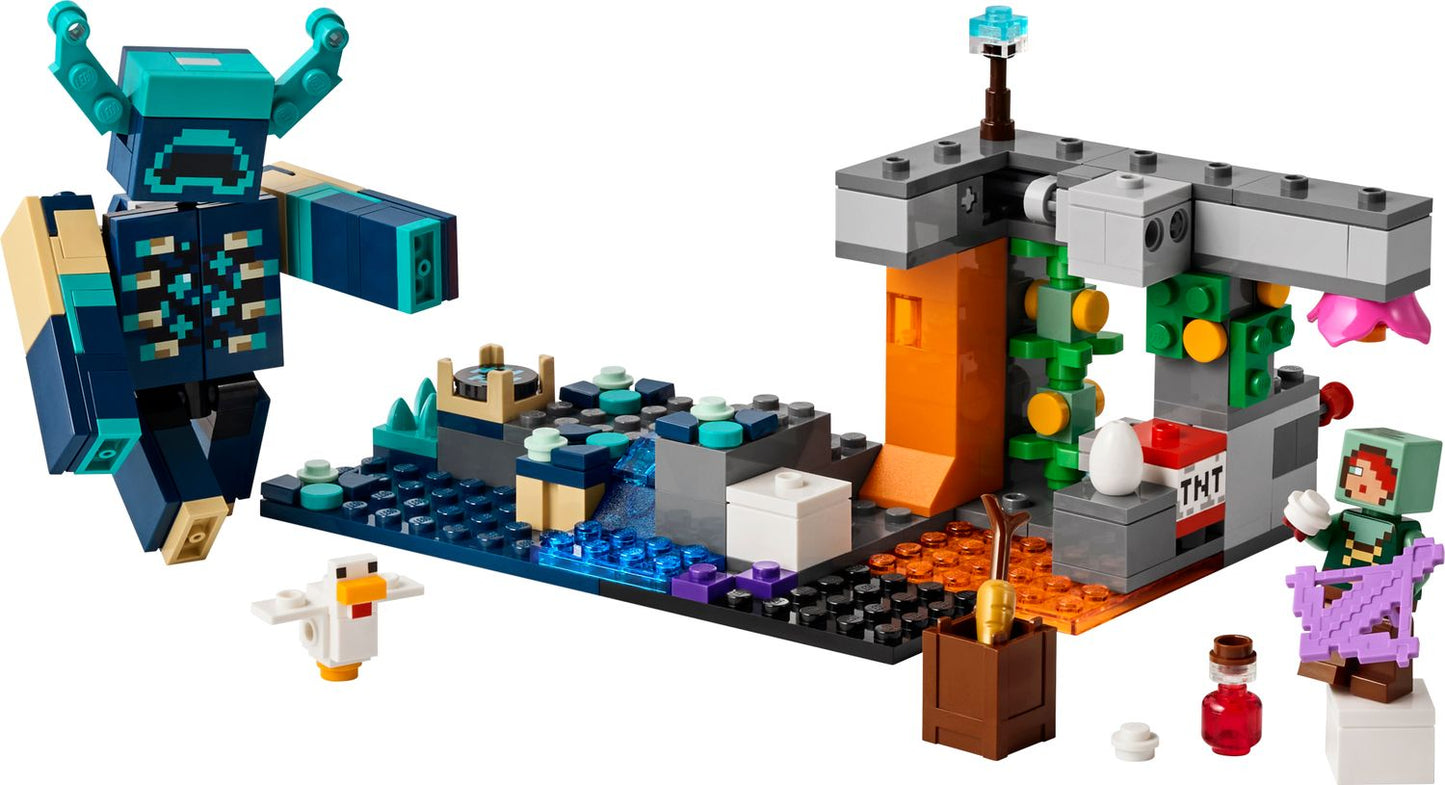 LEGO Minecraft. The Warden Encounter. 21274. Used