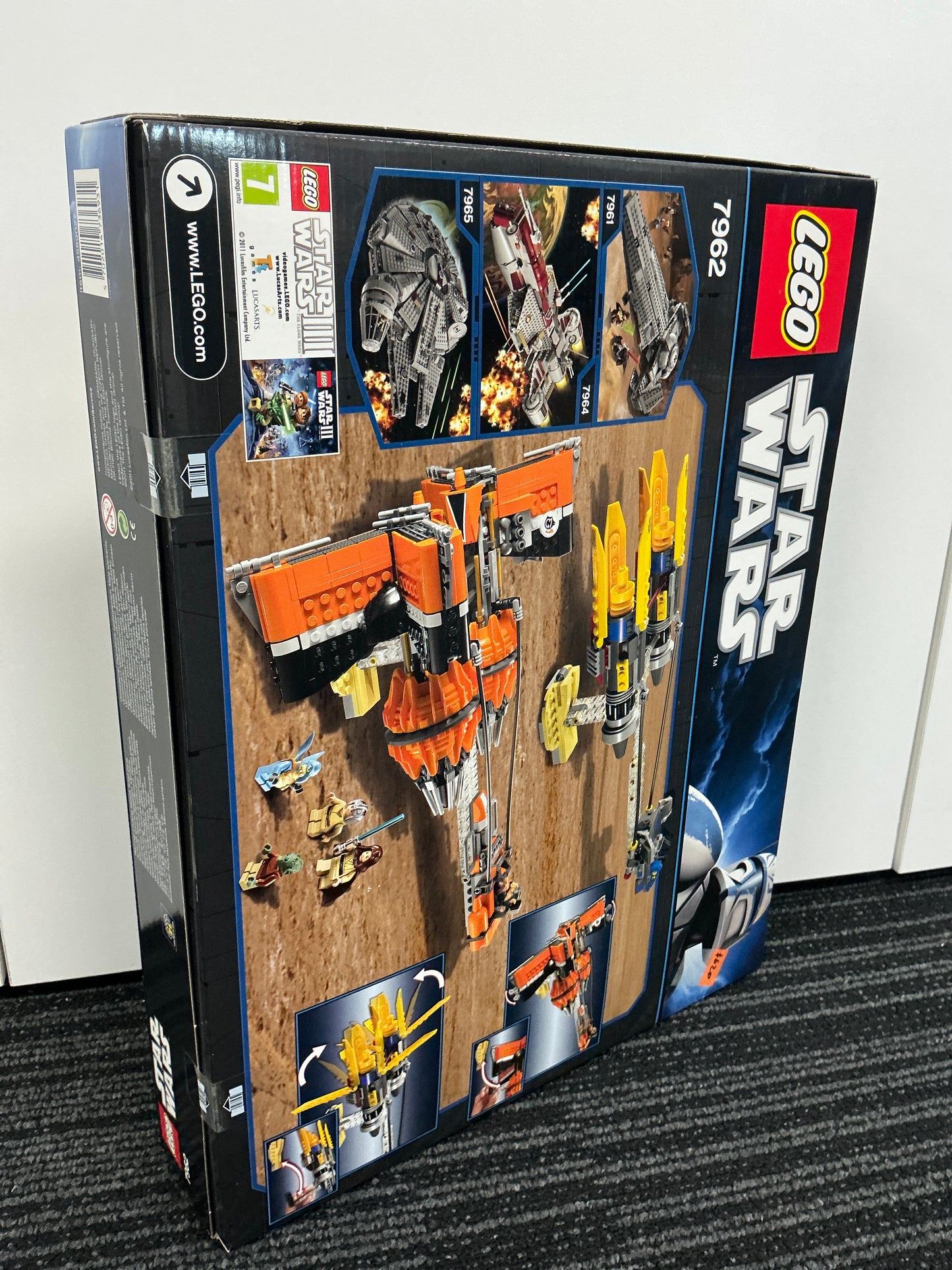 LEGO Star Wars. Anakin's & Sebulba's Podracers. 7962