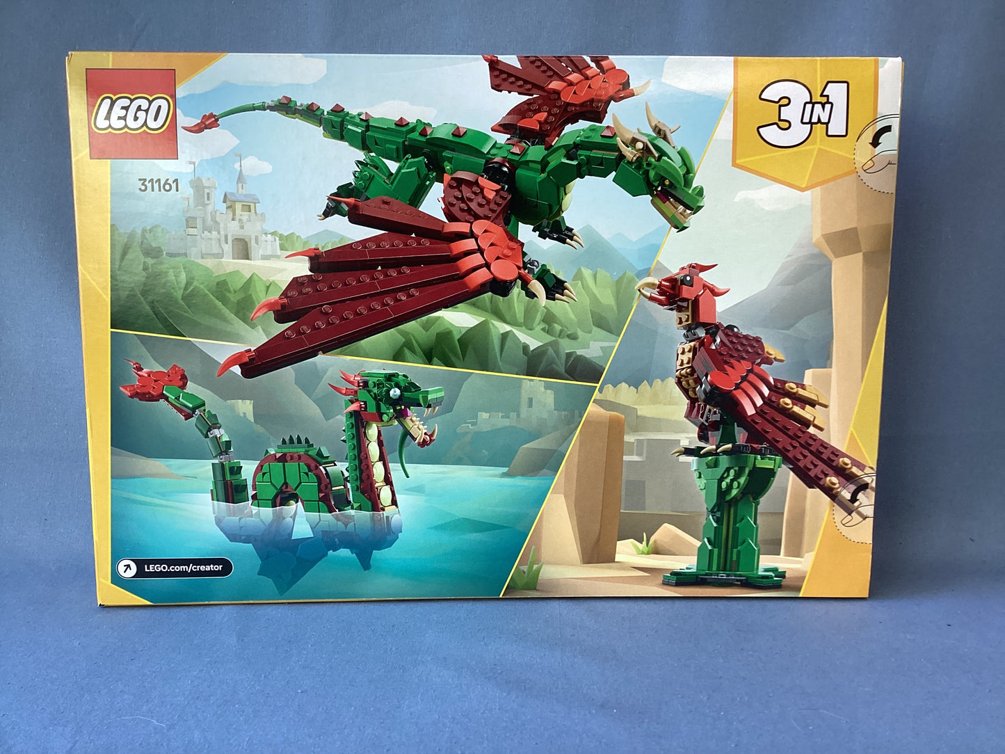 LEGO. Creator. Medieval Dragon. 31161.