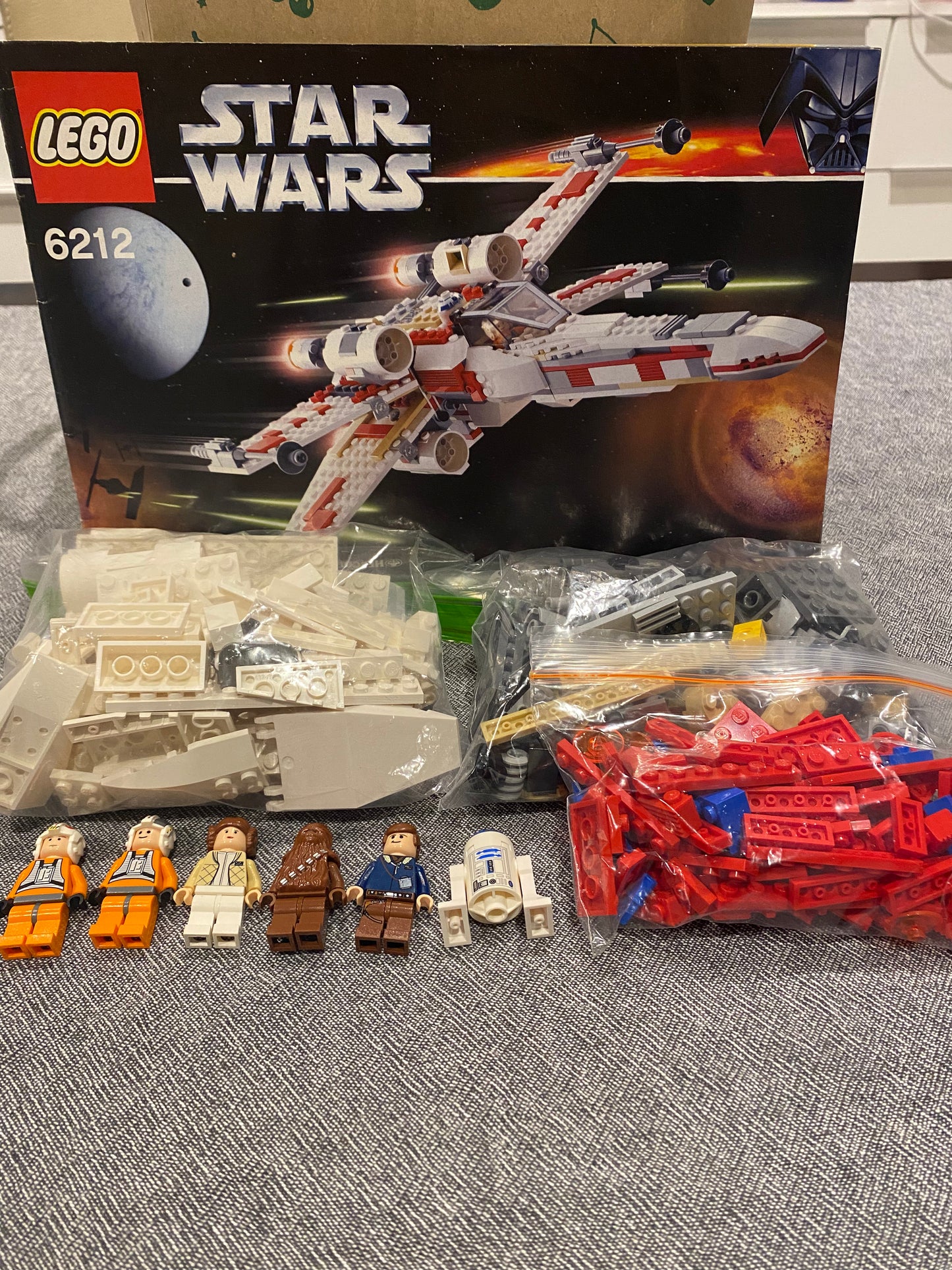 X Wing Fighter. 6212. Used.