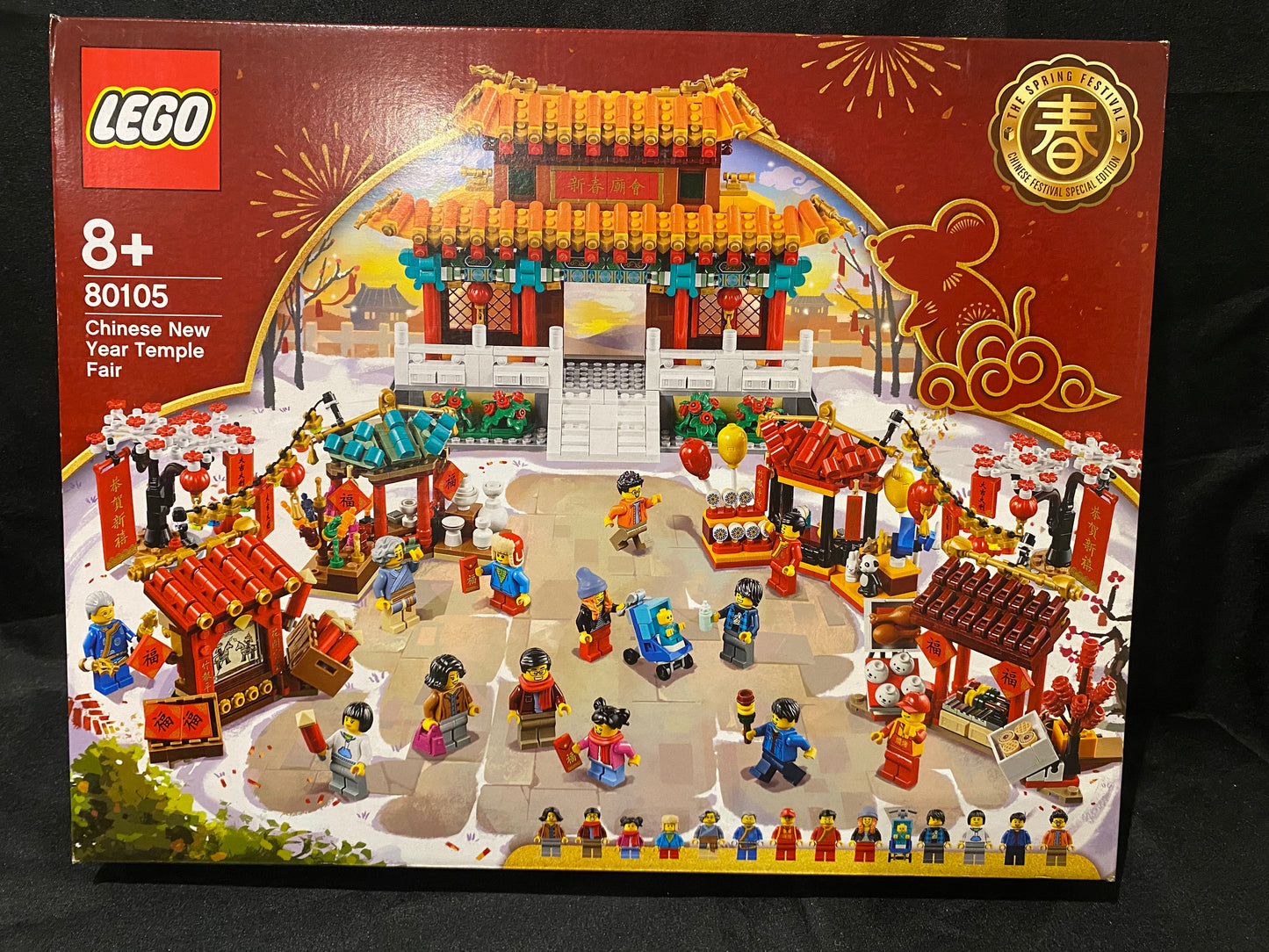 Chinese New Year temple fair. 80105. New