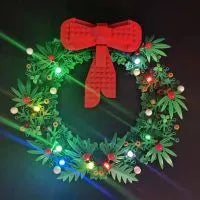 Christmas wreath. 40426. light kit.