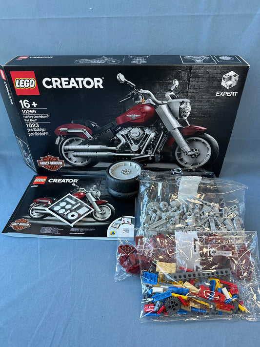 LEGO Creator expert. Harley Davidson Fat Boy. 10269 (used)