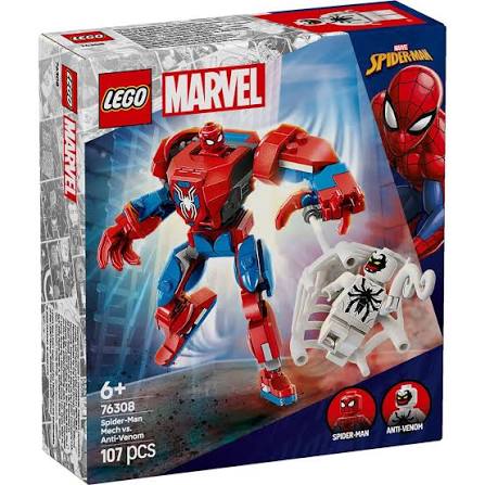 LEGO Super Heroes. Spider Man Mech vs Anti Venom. 76308