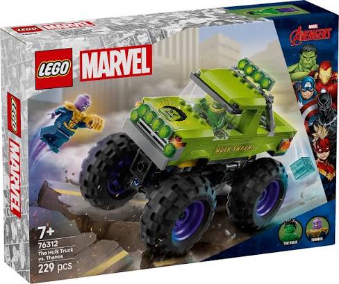 LEGO Super Heroes. The Hulk Truck vs Thanos. 76312