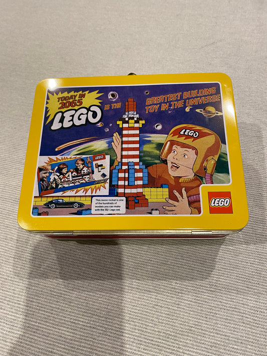 Genuine LEGO tin lunch box. New